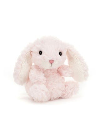 Yummy Bunny Pastel Pink Plush Toy – Soft Mini Bunny with Floppy Ears, Cute Stuffed Animal for Babies, Gifts and Nursery Decor - view 2